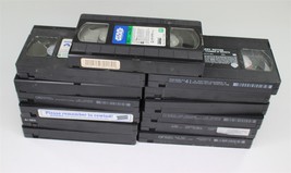 VHS Lot Of 13 Mixed Genre Movies Tapes Only - $15.88