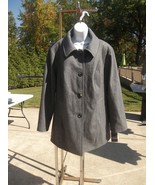 NWT LONDON FOG GRAY COAT 2X - $79.99