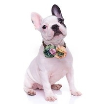 50PCS Flower Collar Removable Exquisite Pet Dog Bow Tie Collar Accessori... - £71.65 GBP