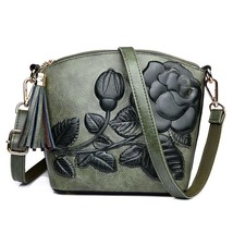 2022 New Fashion 3D Women Shell Bag Vintage Tassel Messenger Bag High Quality Re - £42.23 GBP