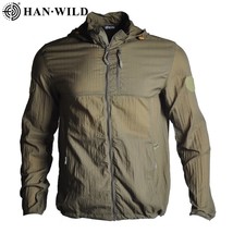 HAN WILD  Protection Jacket Thin Camping Hi Quick Dry Skin Windbreaker Men Women - £109.39 GBP