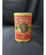 NOS ca. 1900 Farmers Pride Powder Horse Rooster Can GRAPHICS Burlington ... - $1,125.13 MXN