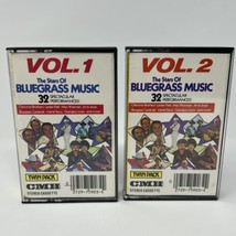 Stars Of Bluegrass Music Volume 1 &amp; 2 Cassette Tapes Lester Flatt Osborne Bros - £11.58 GBP