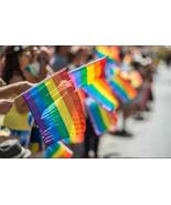 Rainbow Pride 12x18 Inch Stick Flag - 12 Pack - $609.27 MXN