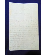 Civil War Confederate Letter Wiliam S.Barry to Gov.John Jones Pettus 186... - $327.25