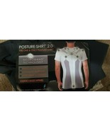Men&#39;s AlignMed Posture Correcting Shirt 2.0 Neuroband Technology Black X... - $77.94 CAD