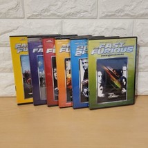 The Fast And The Furious DVD Lot Set 1 2 3 4 5 6 Paul Walker Van Diesel New - £64.13 GBP