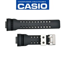 Genuine Casio G-SHOCK Watch Band Strap GA-100BW-1A GA-110BW-1A Black Rubber - £27.50 GBP