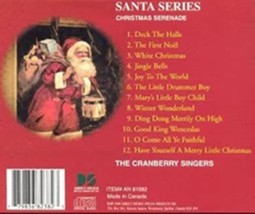 Santas Series Christmas Serenade by The Cranberry Singers Cd - £8.53 GBP