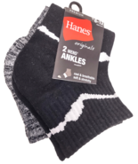 2Pairs Hanes Premium Originals ANKLE Socks Cool Breathable soft Stretchy... - $18.03 CAD