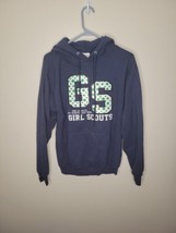 Girl Scouts Northeast Ohio Hooded Sweatshirt Blue Size Small - £9.74 GBP