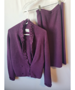Peruvian Connection Knit Skirt Suit Set – Size S – 100% Alpaca, Handmade... - $249.99