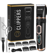 Dog Clippers Professional Heavy Duty Grooming Clipper 3-Speed Low Noise ... - $736.36 MXN
