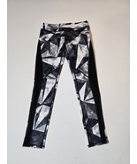 Zella Women&#39;s Black White Gray Workout Pants-Large(10/12)-EX - $25.75 CAD