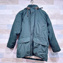 Forest Club Down Insulated Puffer Parka Jacket Green Winter Vintage Mens... - $44.54