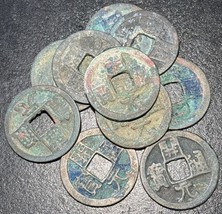 621-718 AD China Kai Yuan Tong Bao 開 寶 通 元 Tang Dynasty 1 Cash Ancient Coin - £11.14 GBP