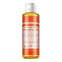 Dr. Bronners - Pure-Castile Liquid Soap (Tea Tree, 4 Ounce) - Made with Organic - $25.99