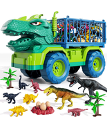 Dinosaur Truck Toys for Kids 3-5 Years, Tyrannosaurus Transport Car Carr... - $42.92