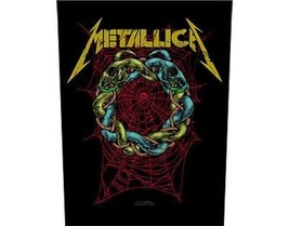 Metallica Snakes 2013 - Giant Back Patch 36 X 29 Cms New Official Release - £9.34 GBP