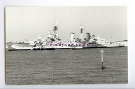 na5792 - Royal Navy Warship - HMS Belfast on her way to the Thames - photograph - £2.09 GBP