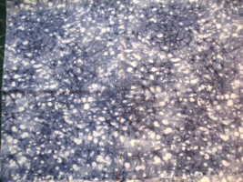 Fabric NEW Concord  Light Blue Splotches on Steel Blue 13&quot; x 21&quot; $1.50/Lot - £1.18 GBP