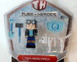 Tube Heroes TDM Hero Pack w/ Dan &amp; Pet Grim Diamond Minecraft Action Fig... - $14.80