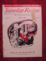 Saturday Review April 24 1948 Christopher Morley Lewis Mumford - £6.88 GBP