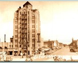 RPPC Baker Hotel Street View Baker Oregon OR 1947 Postcard J5 - $11.83