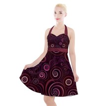 NEW! Women&#39;s Vintage Modern Halter Party Swing Dress Regular and Plus Available! - £31.89 GBP+