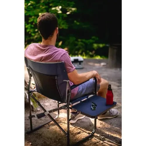 Folding Chair, Outdoor Slim-Fold Director's Chair, Blue - GCI 36514-ACEH001 2-PK Item image 5