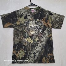 Mossy Oak Kids Camo T Shirt Size XL Short Sleeve Casual Camouflage - £9.33 GBP