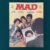 Mad Magazine Al Jaffee #189 March 1977 Flunks Kotter Travolta Skateboard... - $16.66