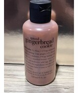 Philosophy Spiced Gingerbread Cookie Shampoo Shower Gel &amp; Bubble Bath 4 oz - $19.19 CAD