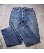 Levis 505 Regular Fit Jeans Mens 36 Blue Denim Casual Outdoors Preppy Me... - £23.65 GBP