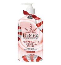 Hempz Peppermint Vanilla Swirl Herbal Body Moisturizer, 17 Oz. image 1