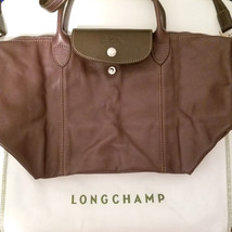 Longchamp Le Pliage Cuir Leather Foldable Crossbody Shoulder Bag - £479.60 GBP