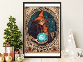 I Cast A Spell On You Witches Halloween Wall Art, Halloween Gift, Halloween Art  - £8.01 GBP