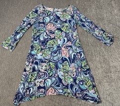 Lilly Pulitzer Dress Womens S Edna Hanging with Fronds Swing Shirt Beach... - $34.64