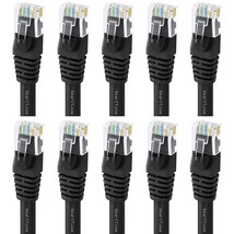 GearIT Cat 6 Ethernet Cable 6 ft (10-Pack) - Cat6 Patch Cable, Cat 6 Patch Cable - £36.95 GBP