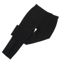 NWT THEORY High Waist Slim Crop in Black Admiral Crepe Pants 10 $295 - $99.00