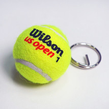 Wilson Tennis Ball Keychain Keyring Accessory Key Chain Ring Bag Sports NWT - £14.10 GBP