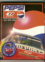 1997 Pepsi 400 Program John Andretti Win Nascar - $33.64