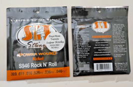 2 Packs SIT Strings S946 Rock N&#39; Roll Power Wound Nickel Electric Guitar... - $16.87