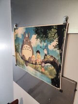 My Neighbor Totoro Poster Studio Ghibli Anime Art Prints On Fabric 24 X 18 - $19.79