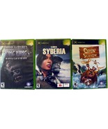 Black Label - Xbox Games Bundle Peter Jackson&#39;s KING KONG SYBERIA Open S... - £18.79 GBP