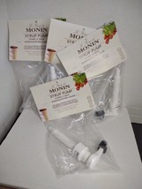 4 Packs Le Sirop de Monin Syrup Pump for 750ml Syrup Bottle Genuine New (r) - $29.69