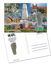 Tallahassee FootWhere® Souvenir Postcard - £3.92 GBP