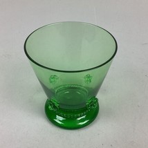 Theresienthal Bacchus Rosette Green Wine Tumbler Rock Glass - 3.5”x3” - £11.76 GBP