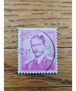 Belgium Stamp King Baudouin 3fr Used Violet - £0.78 GBP