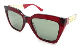 Versace Sunglasses VE 4418 388/2 56-19-145 Transparent Red / Green Made in Italy - £105.71 GBP